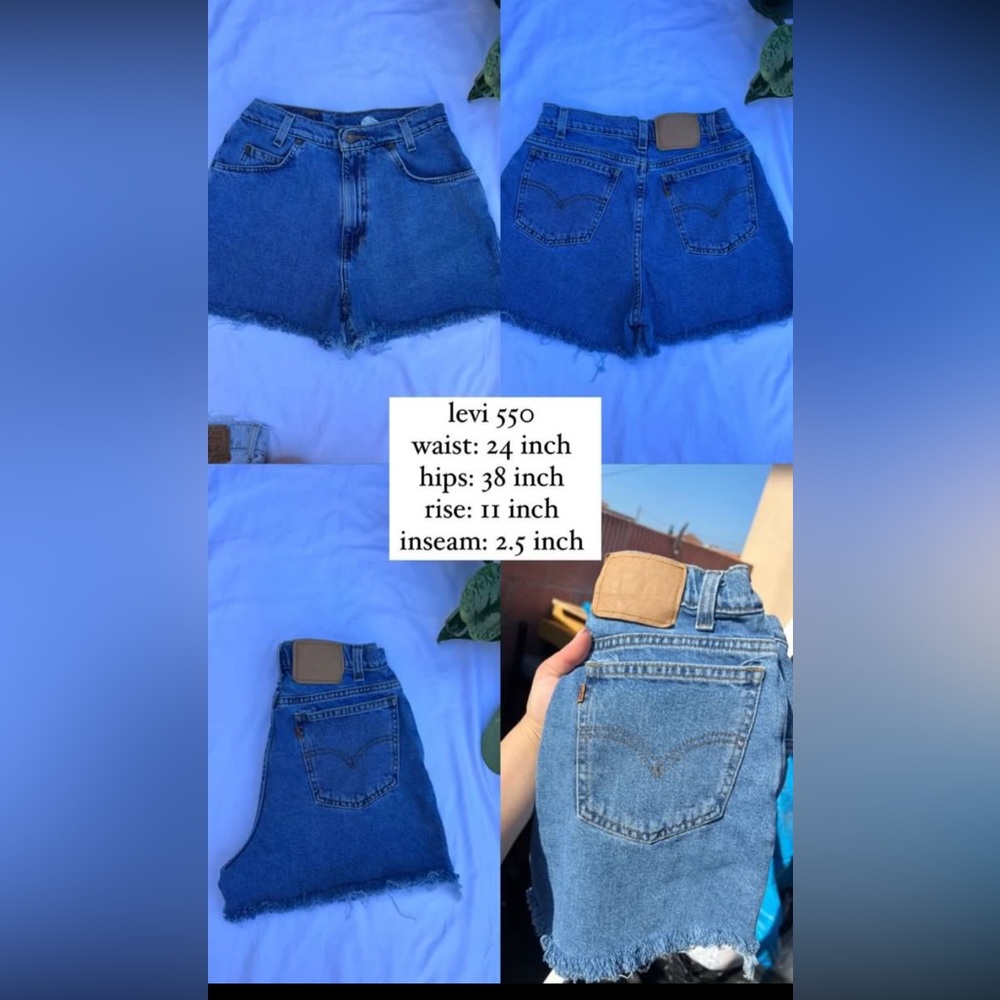 High waisted levi shorts